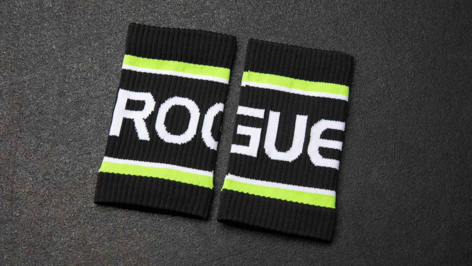 Rogue Wrist Bands Black / Neon Green Rogue Fitness